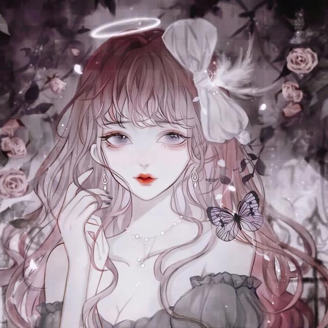 唯美仙气动漫女生头像｜道一声晚安