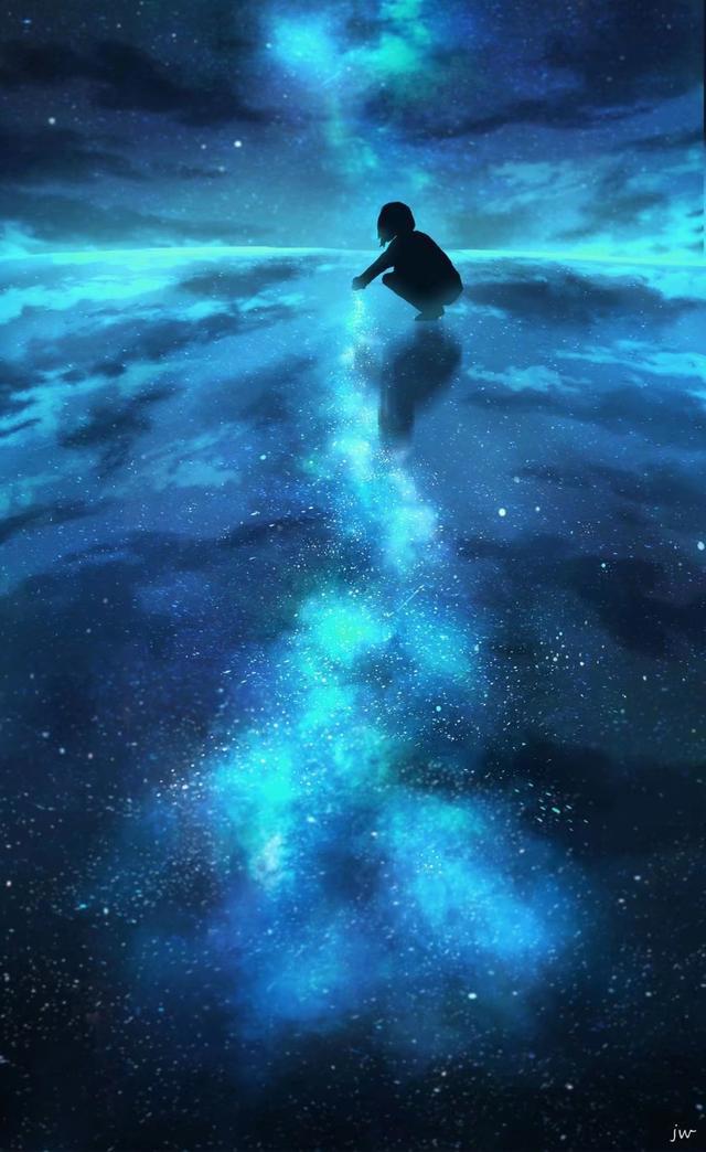 动漫壁纸、头像｜P站精选｜万家灯火，从眼中闪过