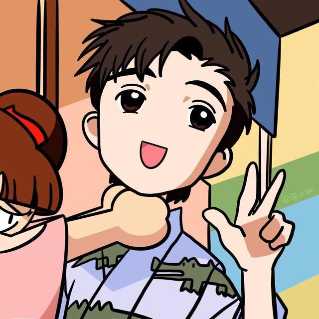 宝藏情侣头像，动漫情侣头像