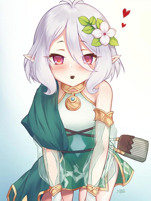 学长，请收下我的巧克力！分享一组P站动漫女生头像