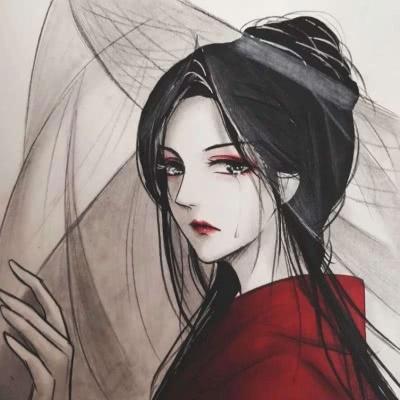 动漫女生头像：半途而废不好，所以我建议你喜欢我到老