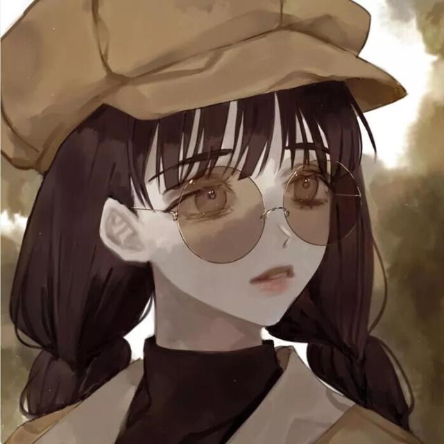 动漫女生头像：半途而废不好，所以我建议你喜欢我到老