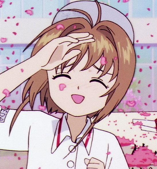 动漫头像／闺蜜头像——百变小樱魔术——大道寺知世／木之本樱