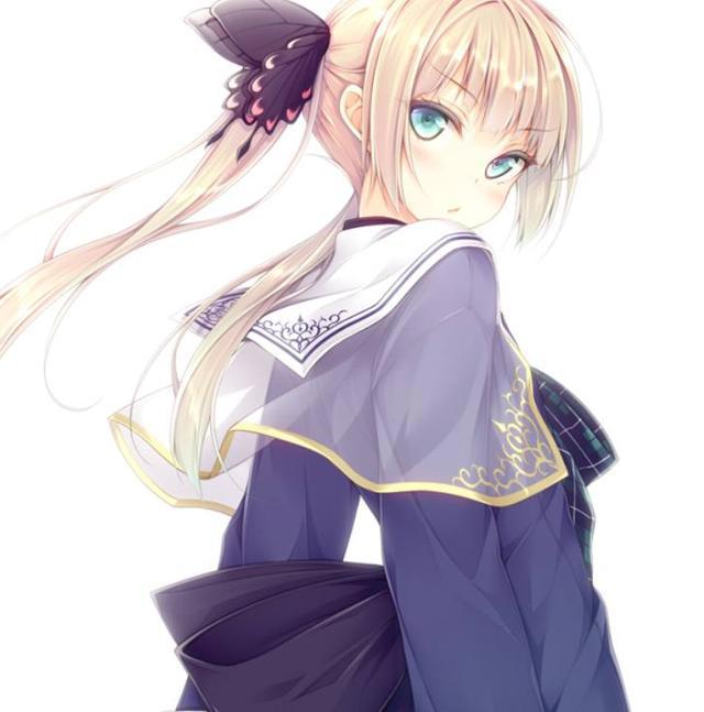 动漫头像：不是每个女生都肯为你转身，每次转身都有不同的意义！