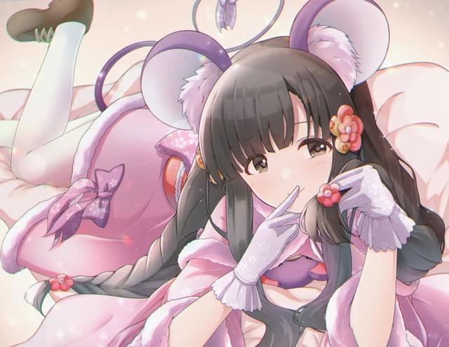 动漫女生头像：愿一切为之付出努力的事最后都皆有所成