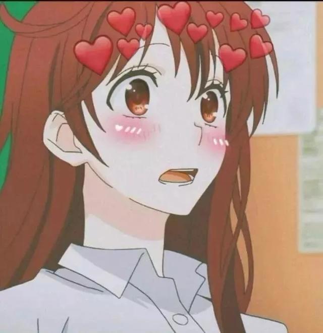 超甜的动漫情侣头像