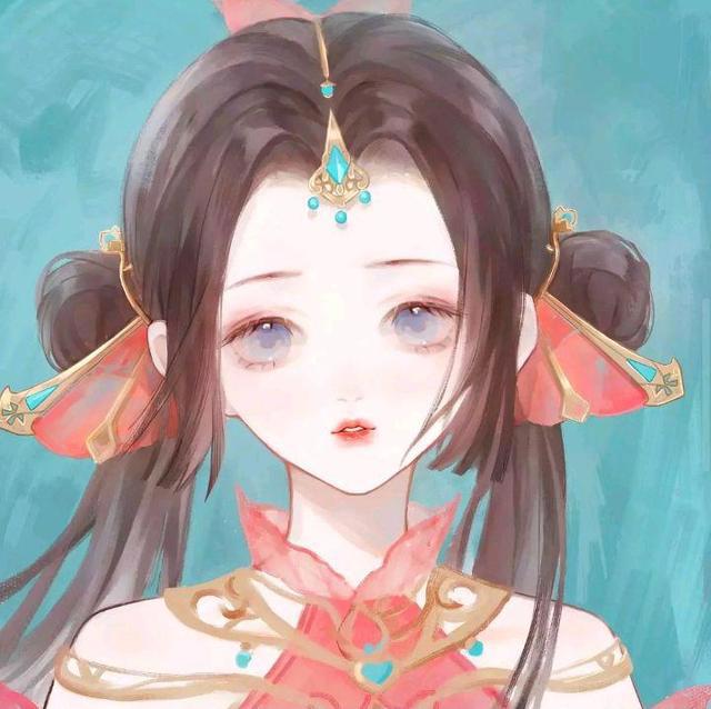 动漫女生头像：热情这东西耗尽了，就只剩下疲惫和冷漠