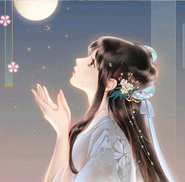 动漫女生头像：热情这东西耗尽了，就只剩下疲惫和冷漠