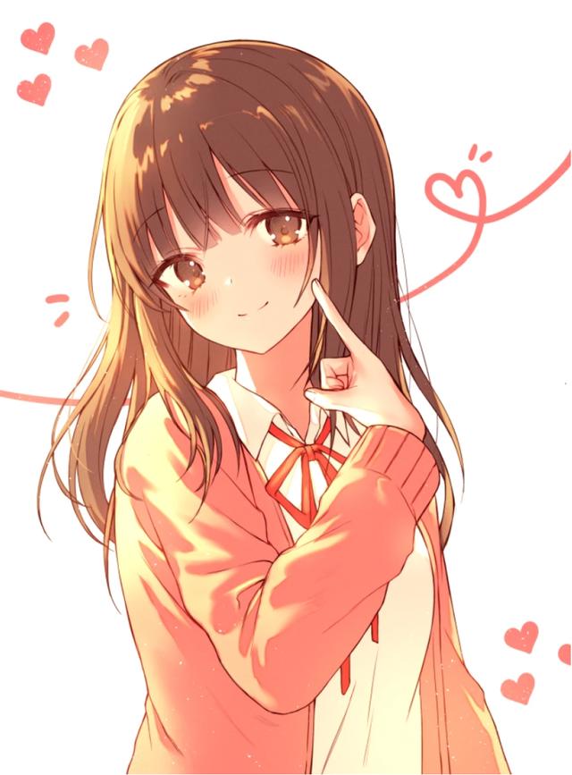 动漫女生头像：你没有如期归来，而这正是离别的意义