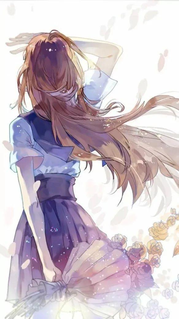 第528期｜背影头像：0105优质星空闪亮动漫 真人背影女生头像