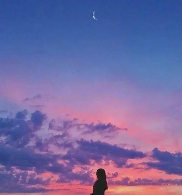 第528期｜背影头像：0105优质星空闪亮动漫 真人背影女生头像