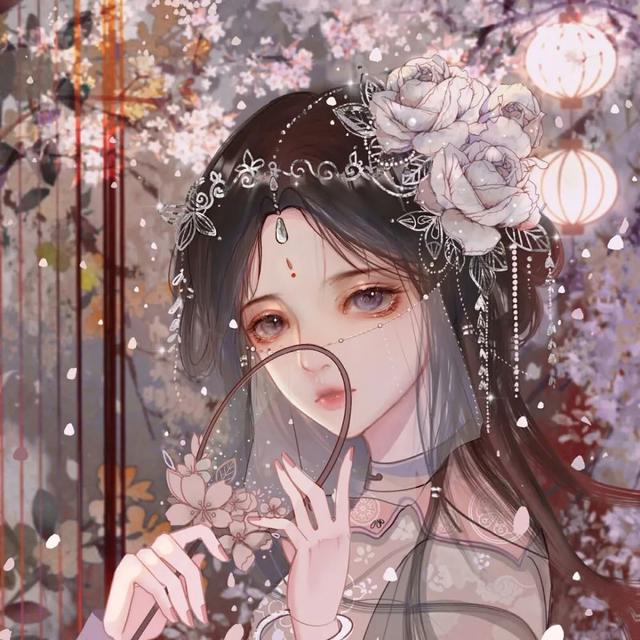 动漫古风女生头像｜别烂在过去和梦里