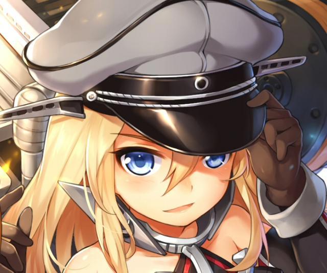 二次元动漫头像，金色头发的女孩，希望每一天都能开开心心