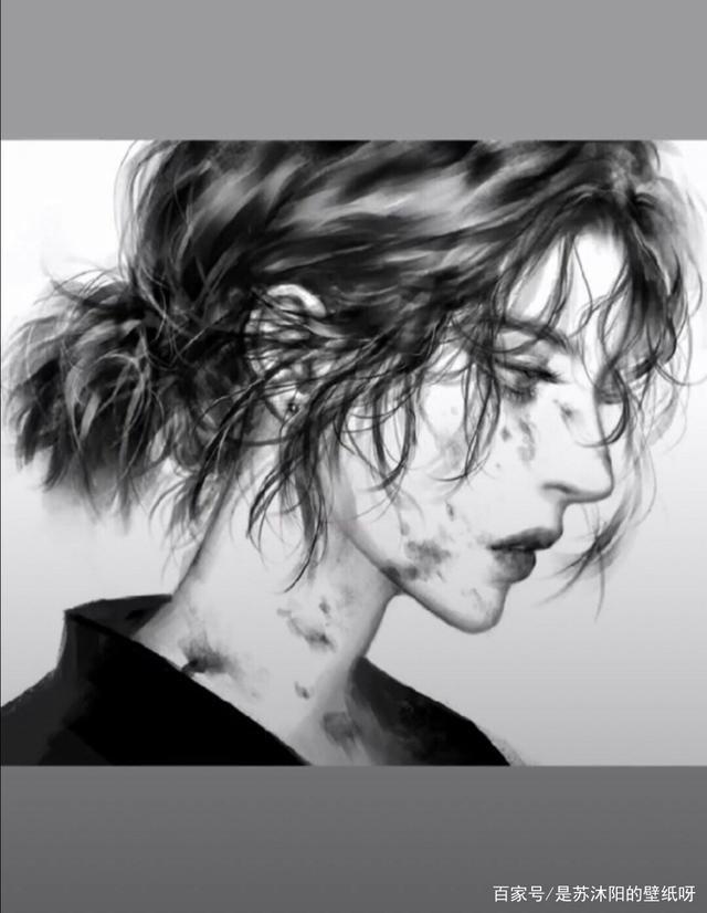 又A又飒的动漫头像，这个眼神也太有戏了吧！