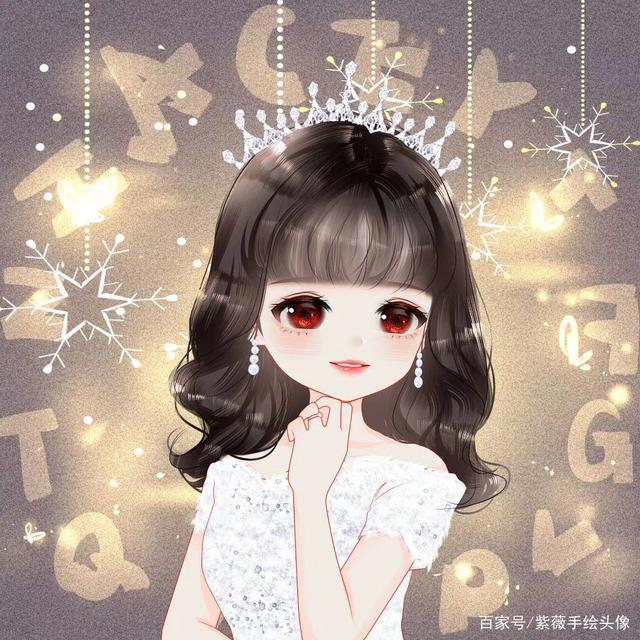 女生卡通头像设计，换上喜欢的头像，去见你想见的人