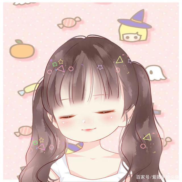 女生卡通头像设计，换上喜欢的头像，去见你想见的人