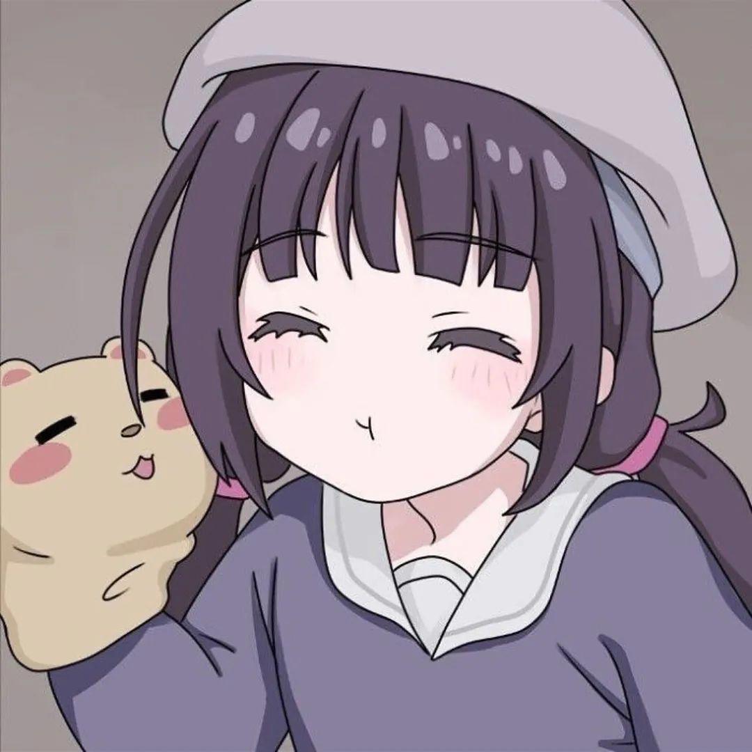 动漫闺蜜头像︱和姐妹一起换上这么赞的头像