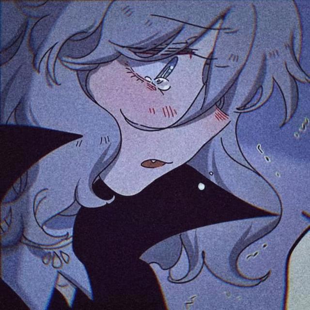 动漫女生头像丨没有一颗星星会衰败