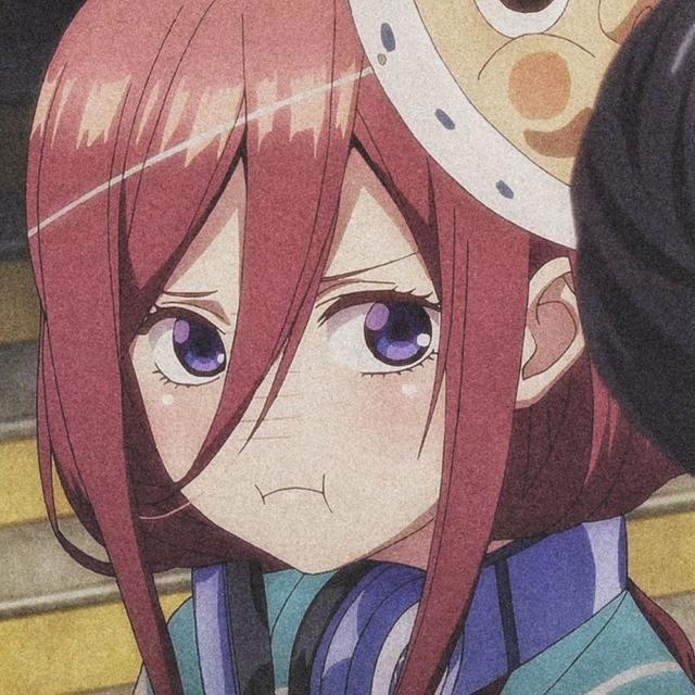 动漫女生头像丨没有一颗星星会衰败