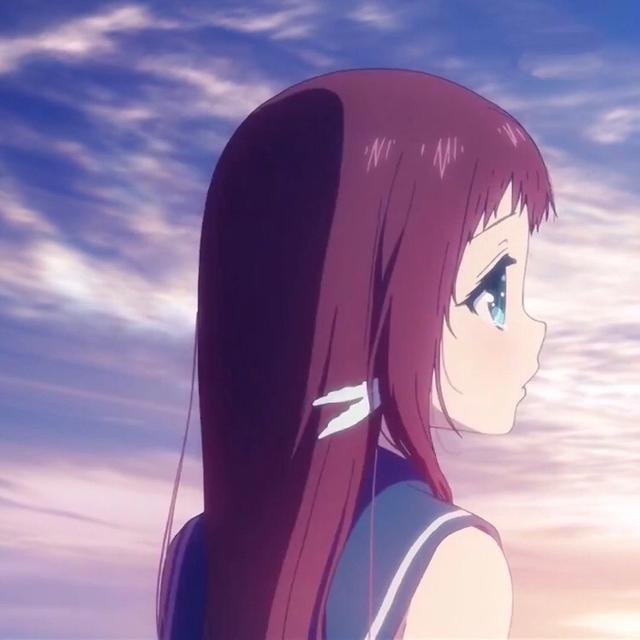 动漫女生头像丨没有一颗星星会衰败