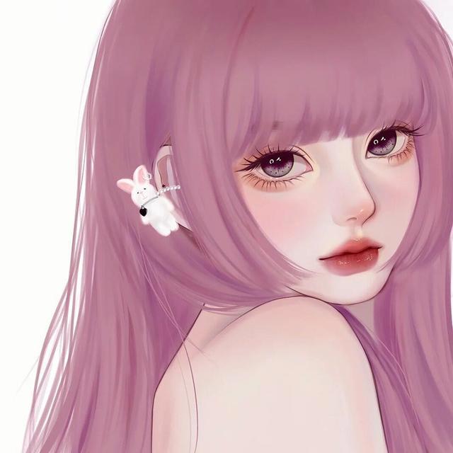 高冷霸气御姐风的潮酷元素动漫女生头像