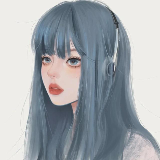 高冷霸气御姐风的潮酷元素动漫女生头像