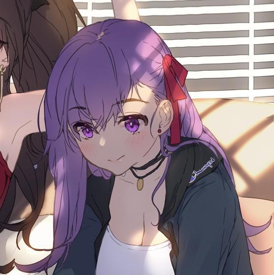 唯美二次元动漫闺蜜头像：我们是闺蜜，拆都拆不散的那种!