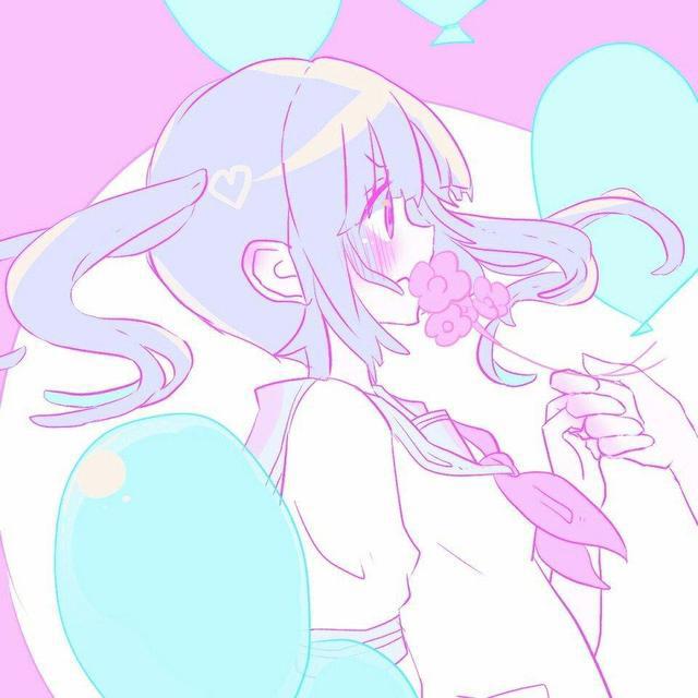 唯美二次元动漫闺蜜头像：我们是闺蜜，拆都拆不散的那种!