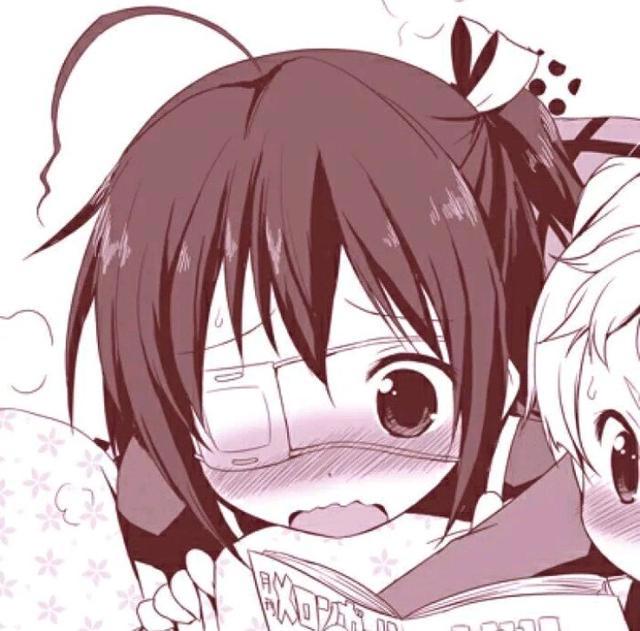 动漫头像：闺蜜系列