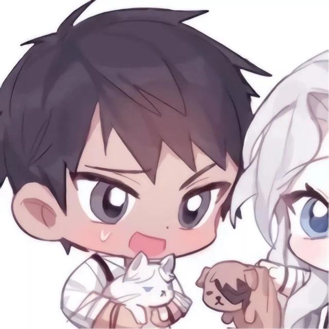 绝美动漫情侣头像｜懂你奇奇怪怪，陪你可可爱爱