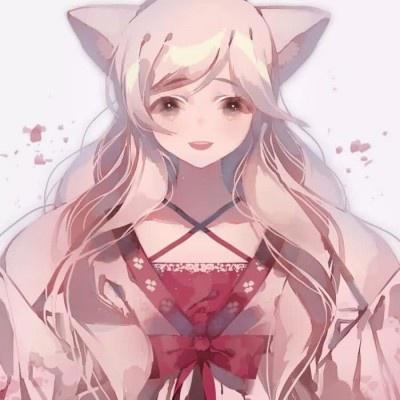 可爱女生动漫头像，换上新的头像向草莓味的自己问个好吧！