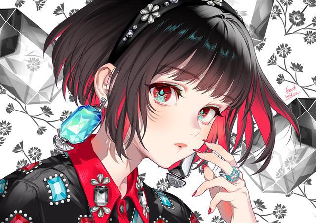 兼具可爱帅气！波波头特辑二次元女生头像