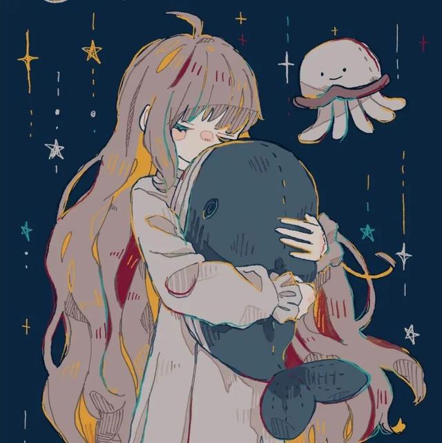 忧郁系列动漫闺蜜头像|关于这个夏天