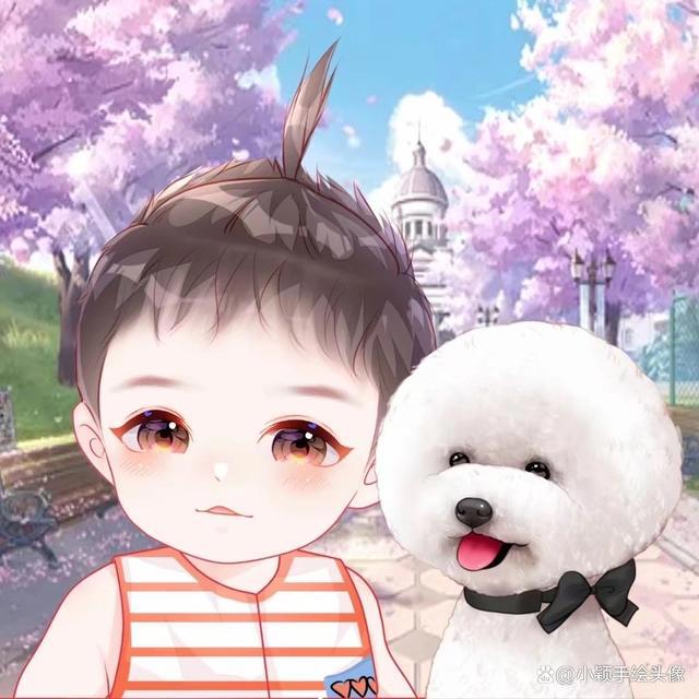 萌娃动漫头像，可爱治愈一切，头像记录成长