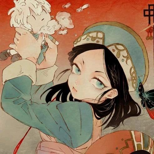 超美腻二次元动漫闺蜜头像，如花美眷，似水流年！