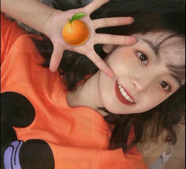 第482期｜女生头像：1119橙色系阳光女孩女生头像