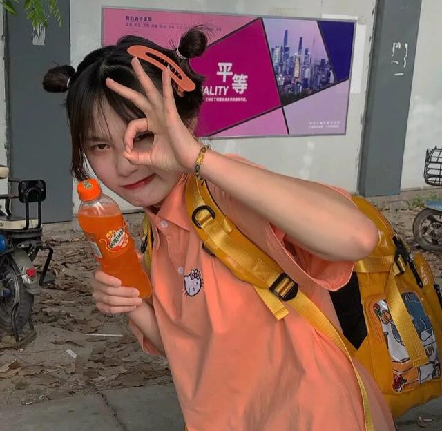 第482期｜女生头像：1119橙色系阳光女孩女生头像