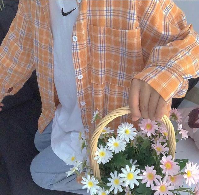 第482期｜女生头像：1119橙色系阳光女孩女生头像