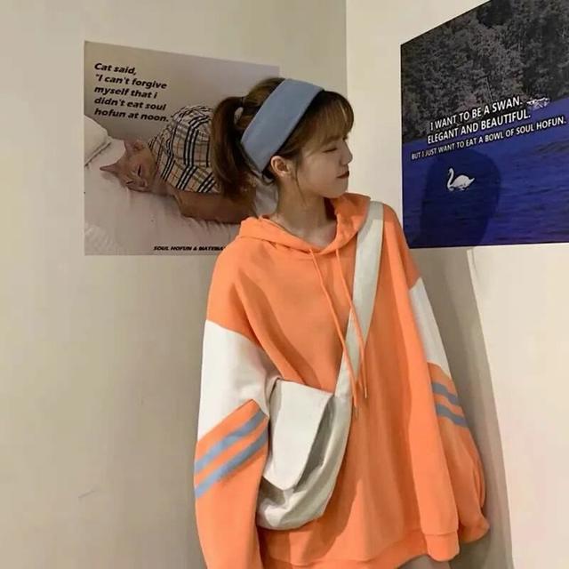 第482期｜女生头像：1119橙色系阳光女孩女生头像