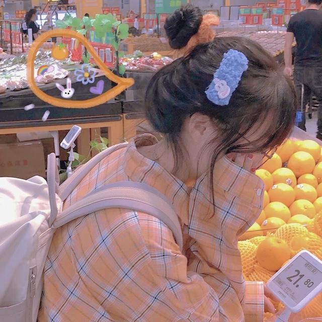 第482期｜女生头像：1119橙色系阳光女孩女生头像