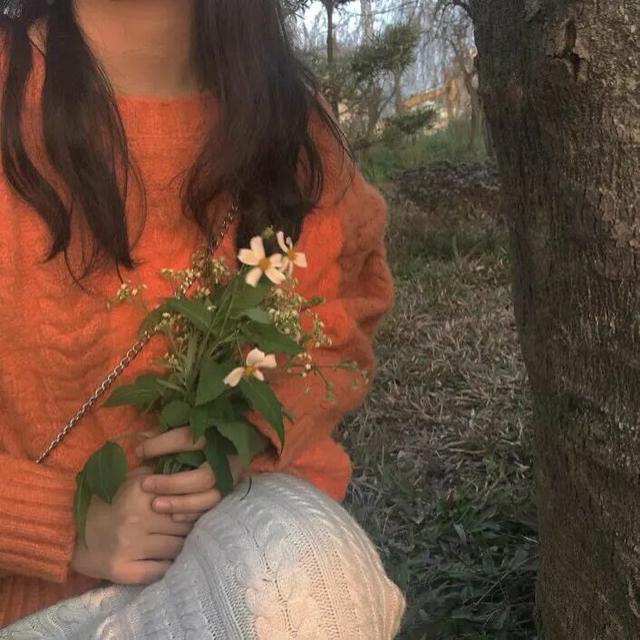 第482期｜女生头像：1119橙色系阳光女孩女生头像