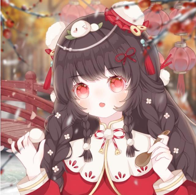 动漫女生闺蜜头像｜爱情可以晚点到