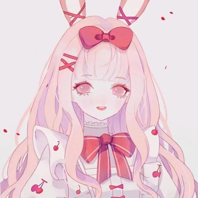 动漫女生闺蜜头像｜爱情可以晚点到