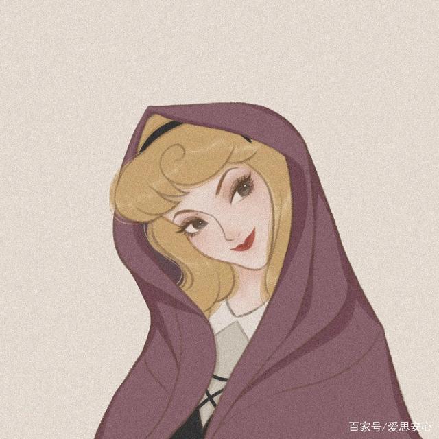 卡通动漫头像迪士尼公主系列，御姐气质风头像图片女生头像