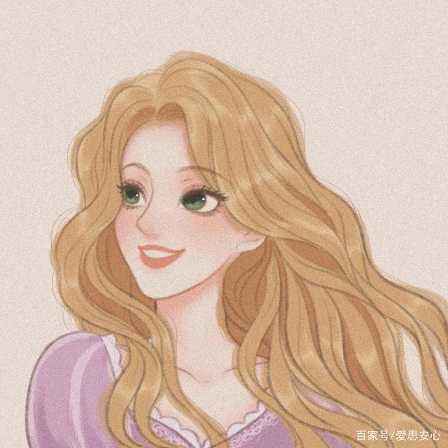 卡通动漫头像迪士尼公主系列，御姐气质风头像图片女生头像