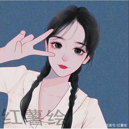 据说100%女生都喜欢这些手绘动漫头像