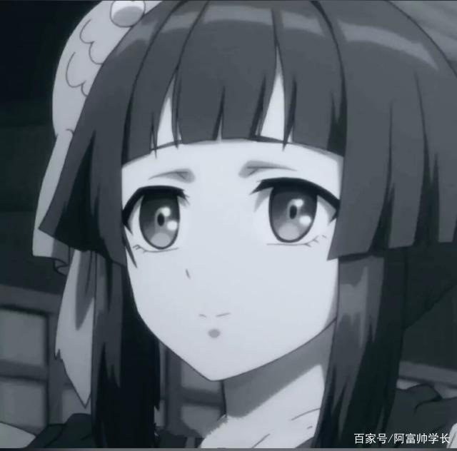 暗黑系动漫女头像