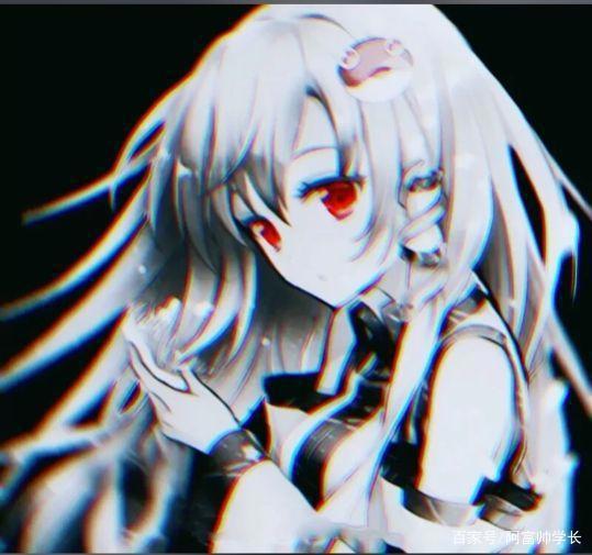 暗黑系动漫女头像