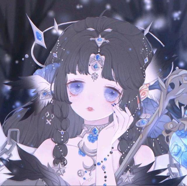 周二闺蜜头像控动漫少女头像