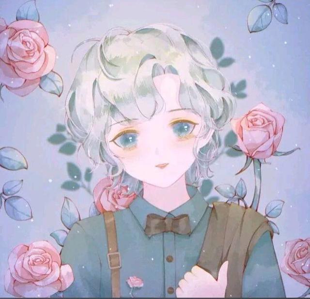 周二闺蜜头像控动漫少女头像